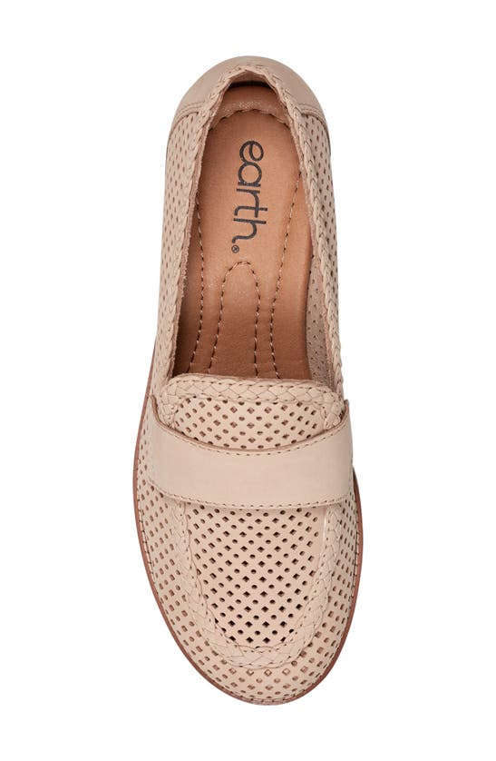 Shop Earth Evie Flat In Ivory