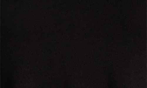24seven Comfort Apparel Maternity Elbow Swing Tunic Top In Black