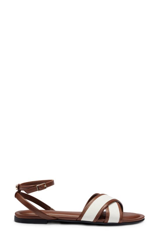 Hugo Boss Millie Sandal In Rust