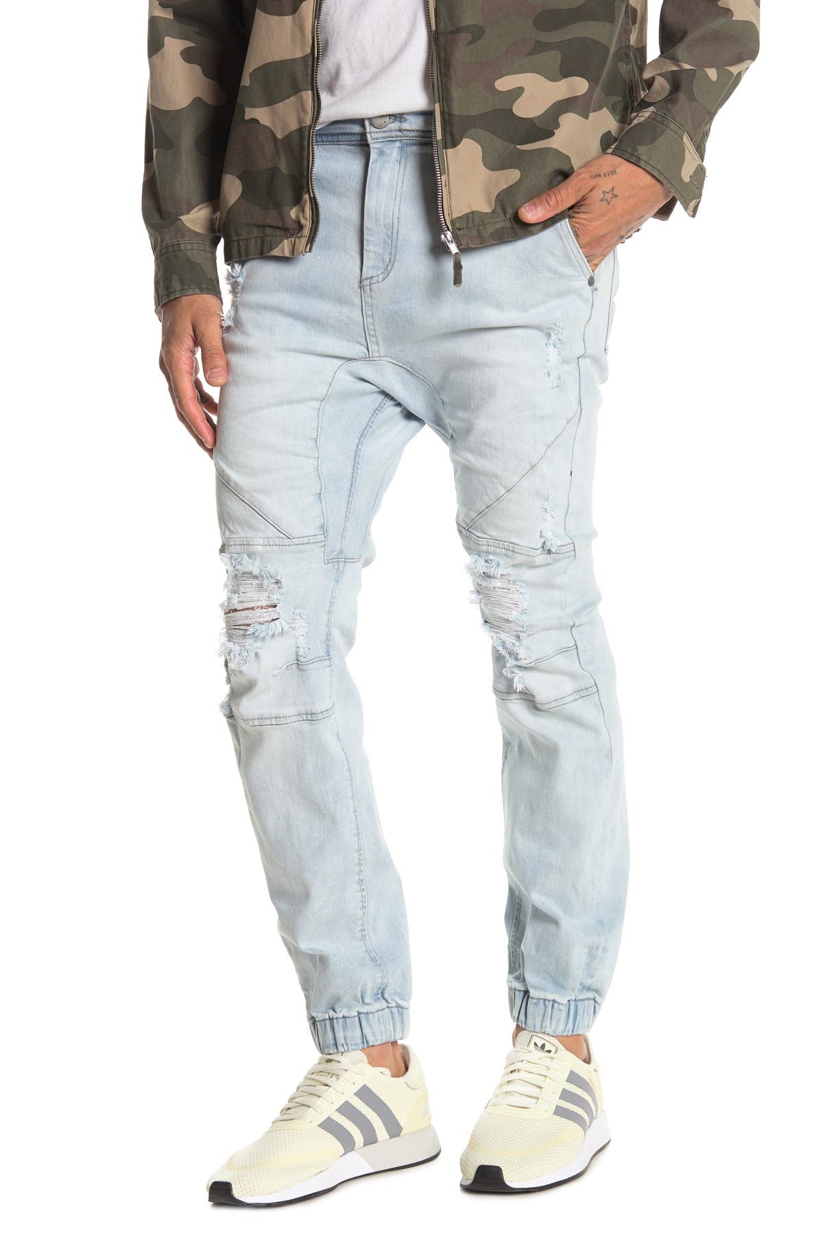 cotton on slim denim jogger
