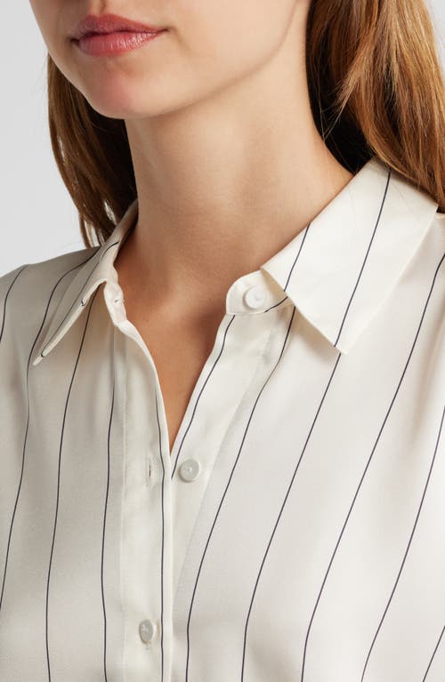 Shop Rails Saige Stripe Button-up Shirt In Brixton Stripe