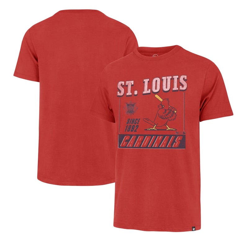 47 ' Red St. Louis Cardinals Outlast Franklin T-shirt