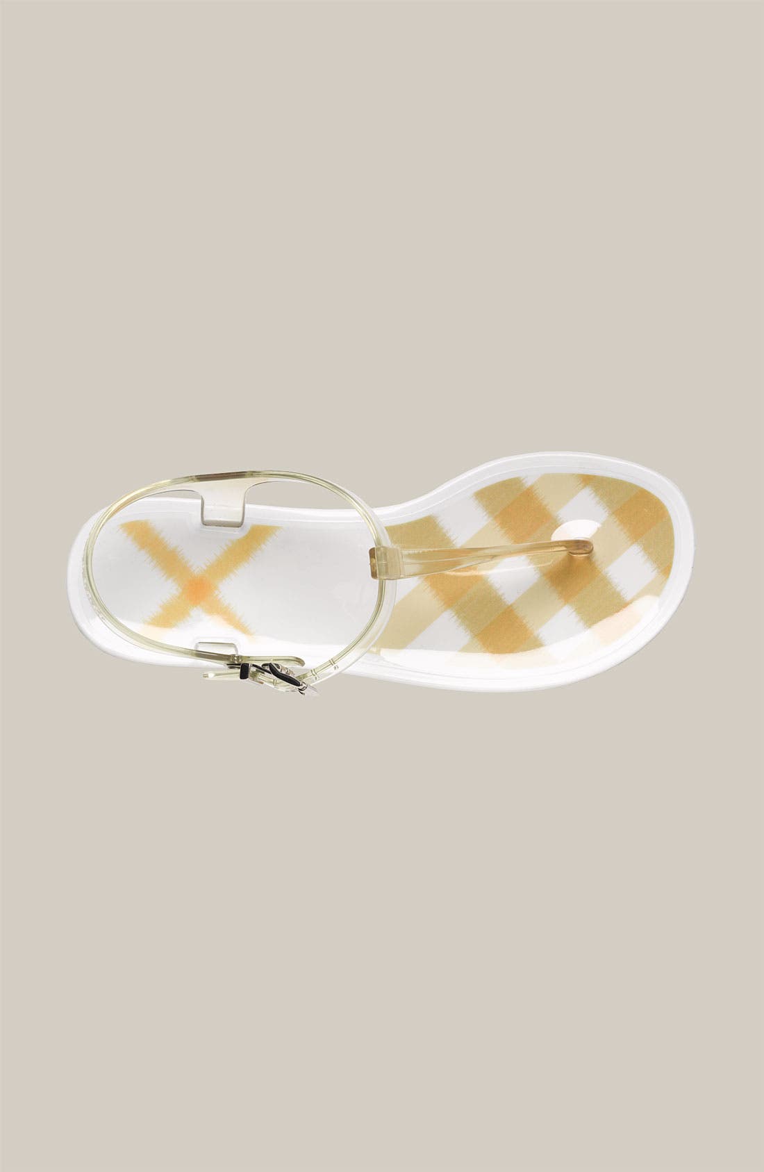 burberry jelly thong sandals