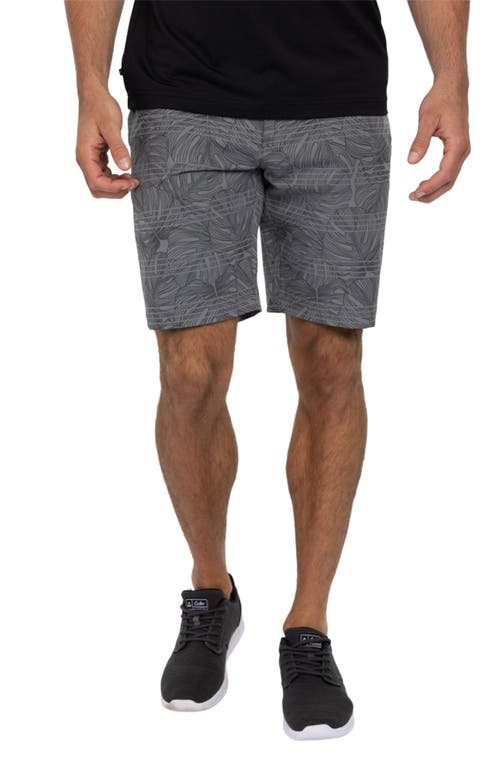 Shop Travismathew Splash Zone Stretch Performance Shorts In Heather Quiet Shade