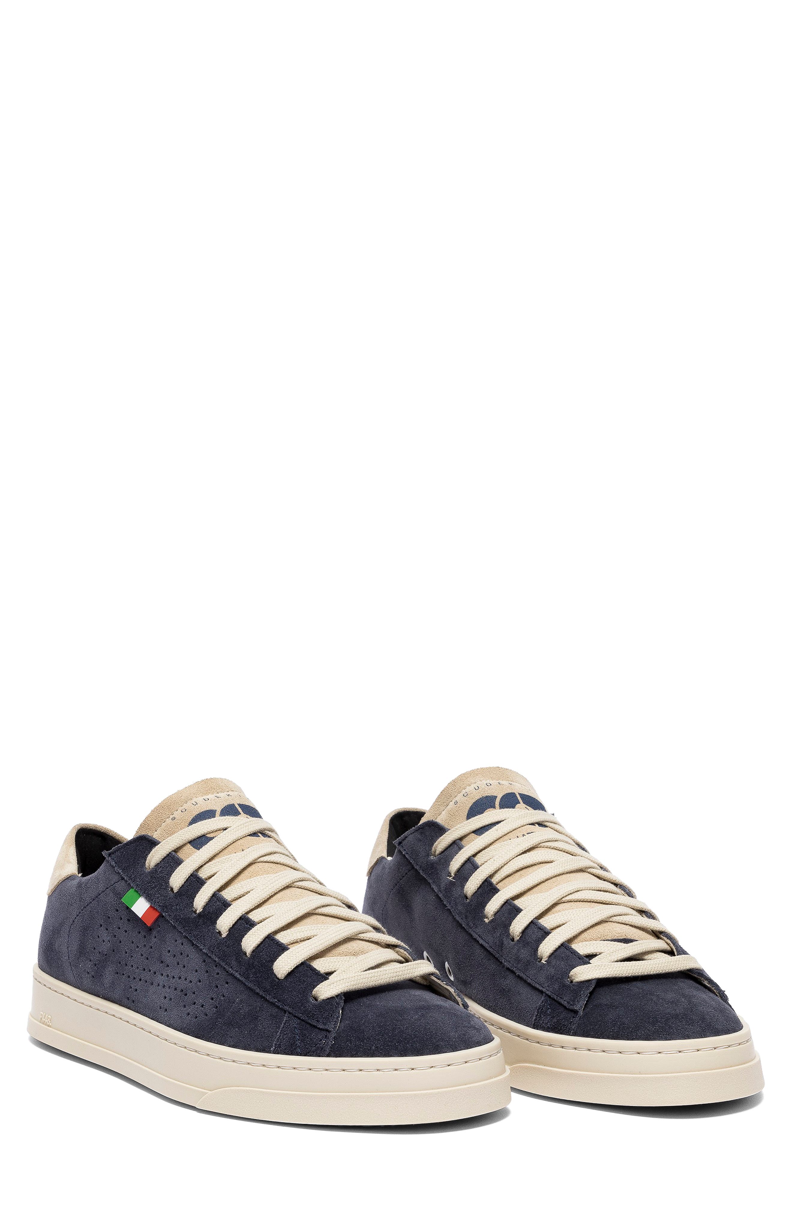 P448 x Scuderia AlphaTauri Low Top Jack Sneaker in Blue | Smart Closet P448 x Scuderia AlphaTauri Low Top Jack Sneaker in Blue | Smart Closet