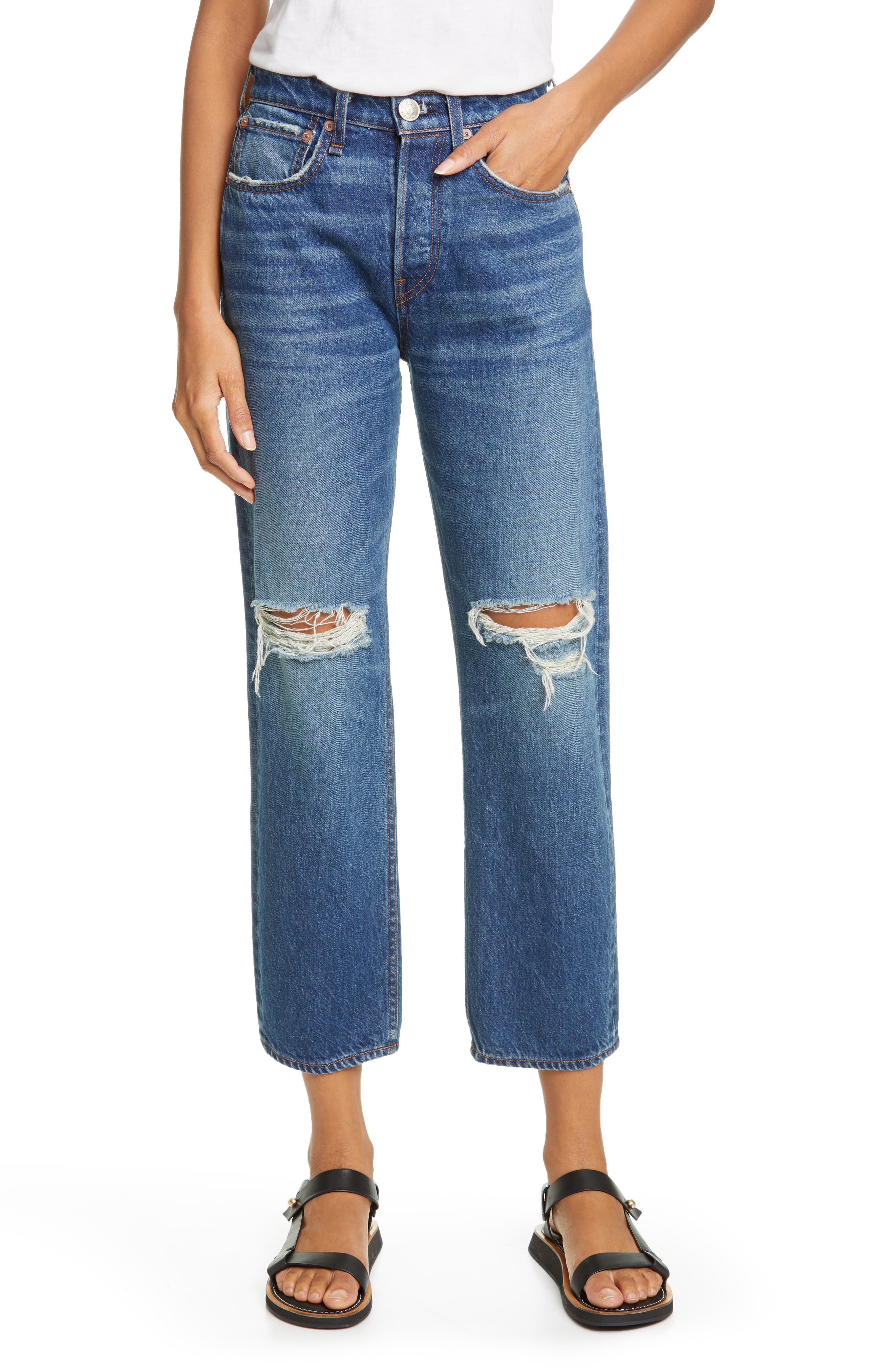 rag and bone jeans ripped