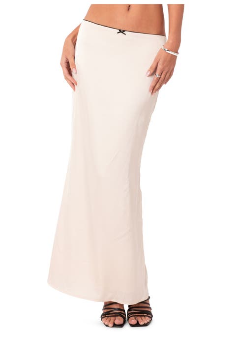 Nordstrom white maxi outlet skirt