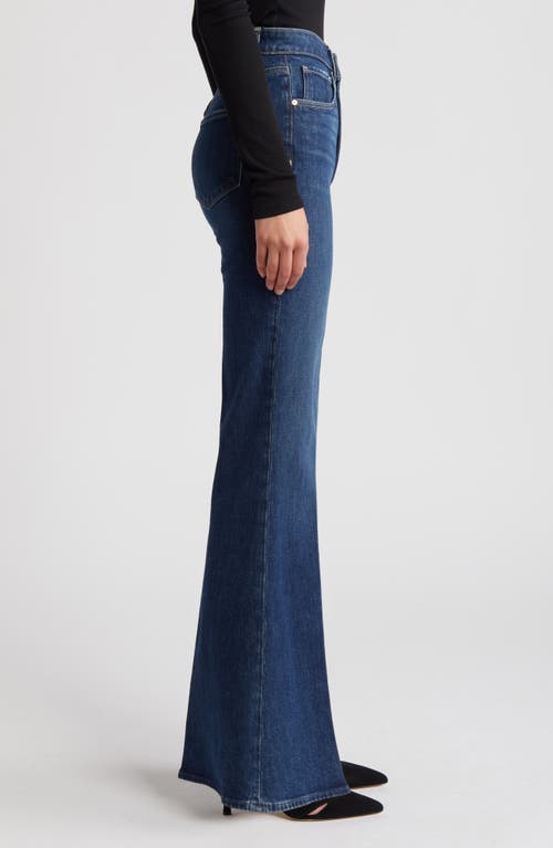 Shop Paige Charlie Super High Waist Flare Jeans In Carmilla