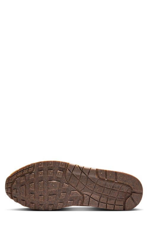 Nike Men's Air Max 1 Essential Shoes In Bone/black/flax