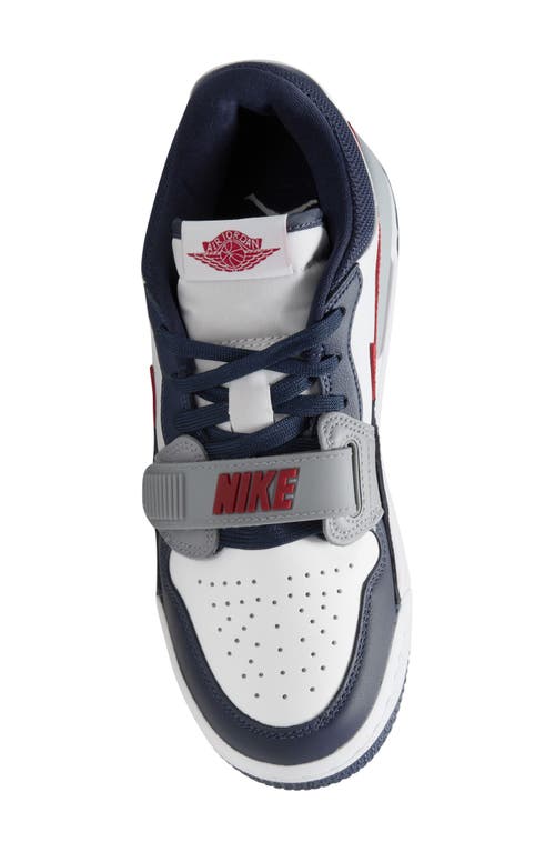 Nike Air Jordan Legacy 312 Low Sneaker In White/varsity Red/navy