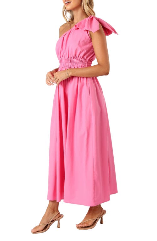 Petal And Pup Petal & Pup Kailey One-shoulder Dress In Pink