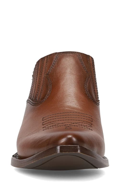 Frye Sacha Pointed Toe Mule In Spice