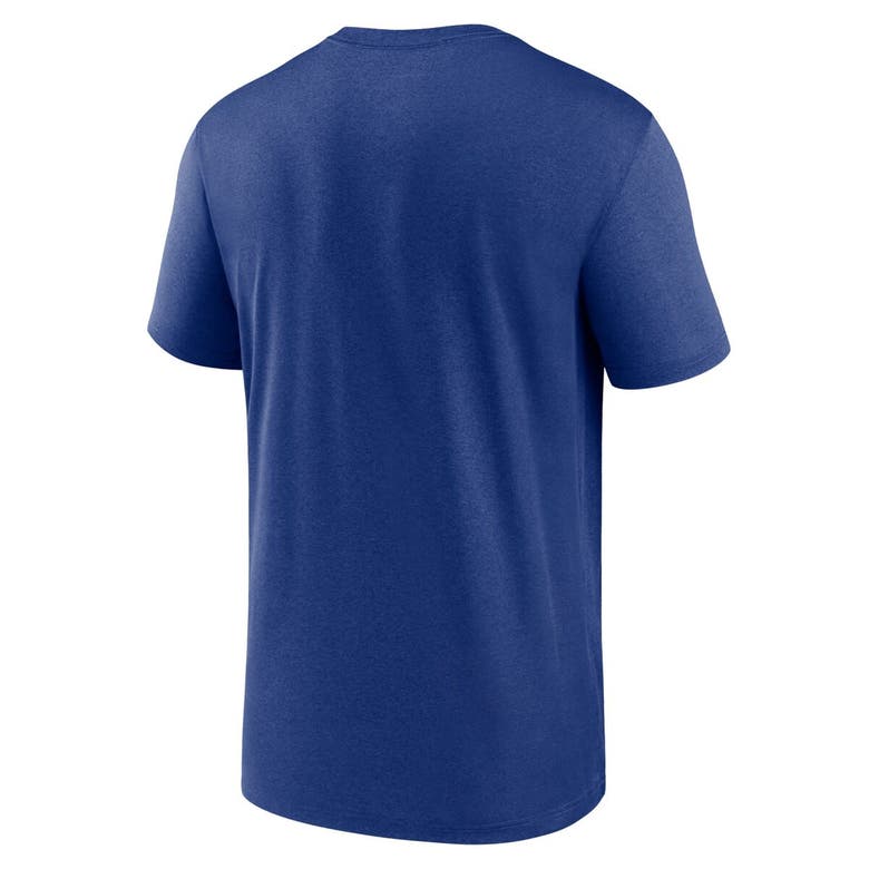 Shop Nike Royal Los Angeles Dodgers Baseball Phrase Legend Performance T-shirt