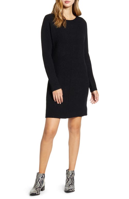 caslon(r) Sweater Dress in Black