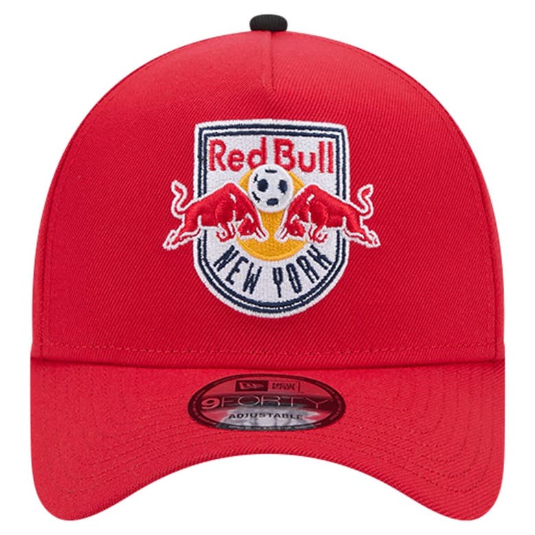 Shop New Era Red New York Red Bulls 2024 Kick Off Collection 9forty A-frame Adjustable Hat