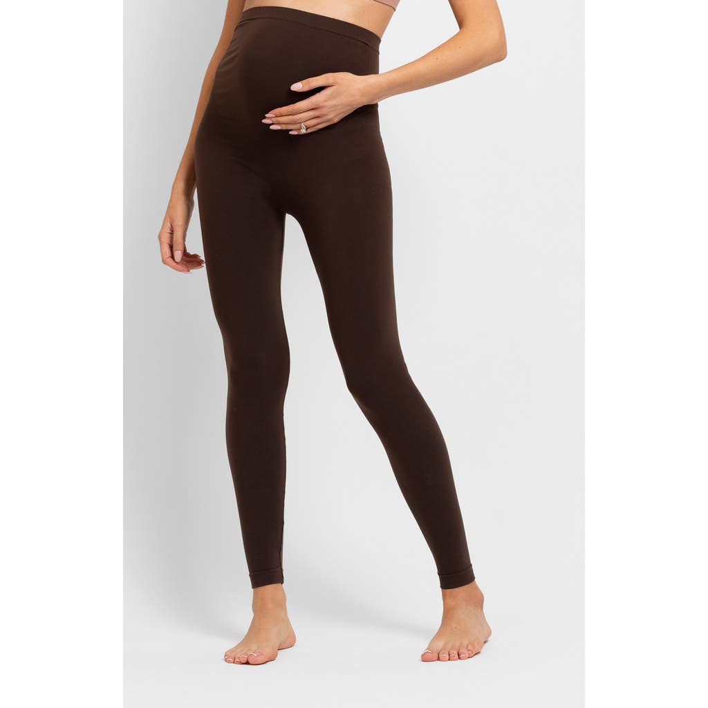 SERAPHINE SERAPHINE SEAMLESS OVER THE BUMP MATERNITY LEGGINGS