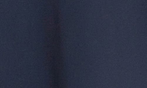 English Factory Collar Shift Minidress In Navy