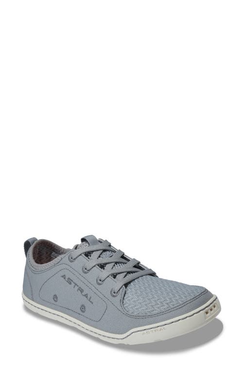 Loyak Water Resistant Sneaker in Gray/White