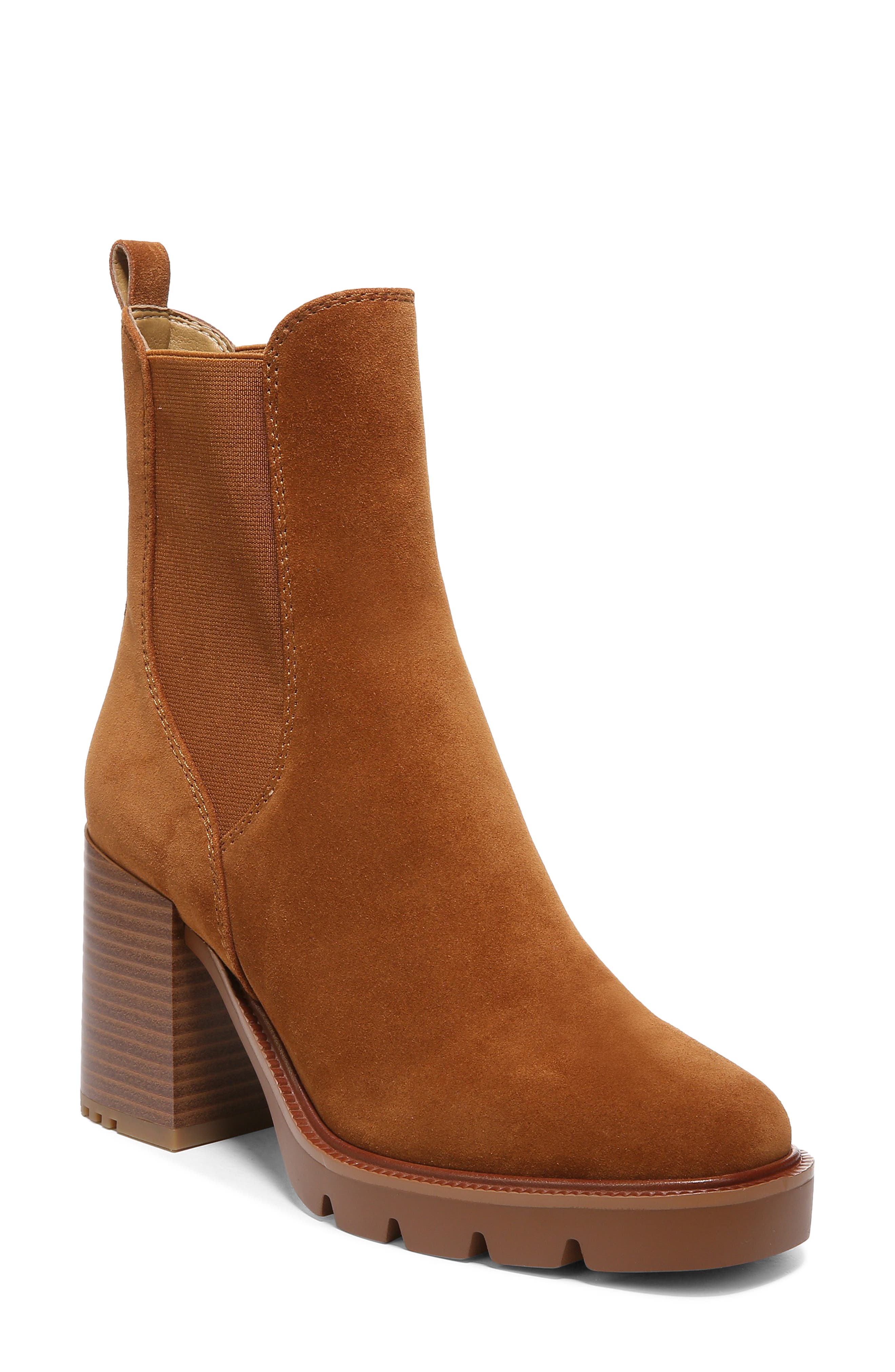 sam edelman tan suede boots