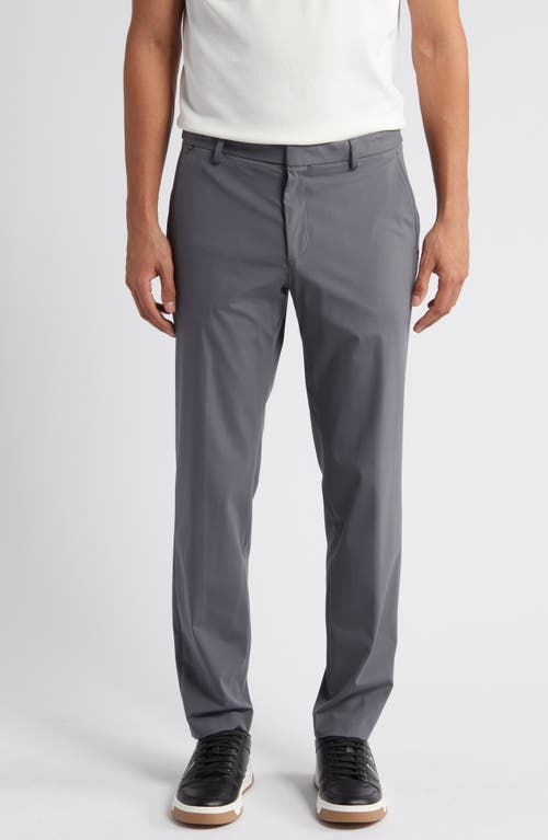 BOSS Genius Tapered Leg Pants Medium Grey at Nordstrom,