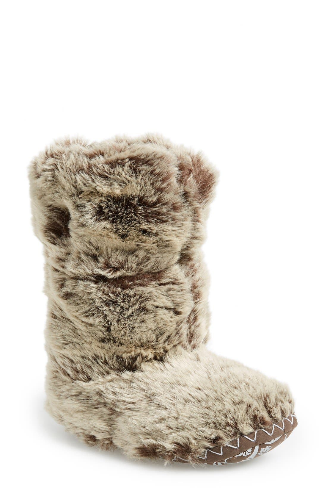 Bedroom Athletics 'Sienna' Faux Fur Slipper Boot (Women) Nordstrom