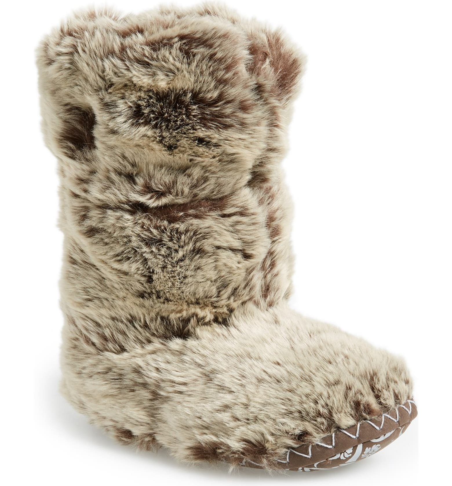 Bedroom Athletics 'Sienna' Faux Fur Slipper Boot (Women) | Nordstrom