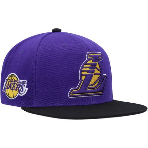 Men's New Era Cream/Purple Los Angeles Lakers 2022 NBA Draft 59FIFTY Fitted Hat