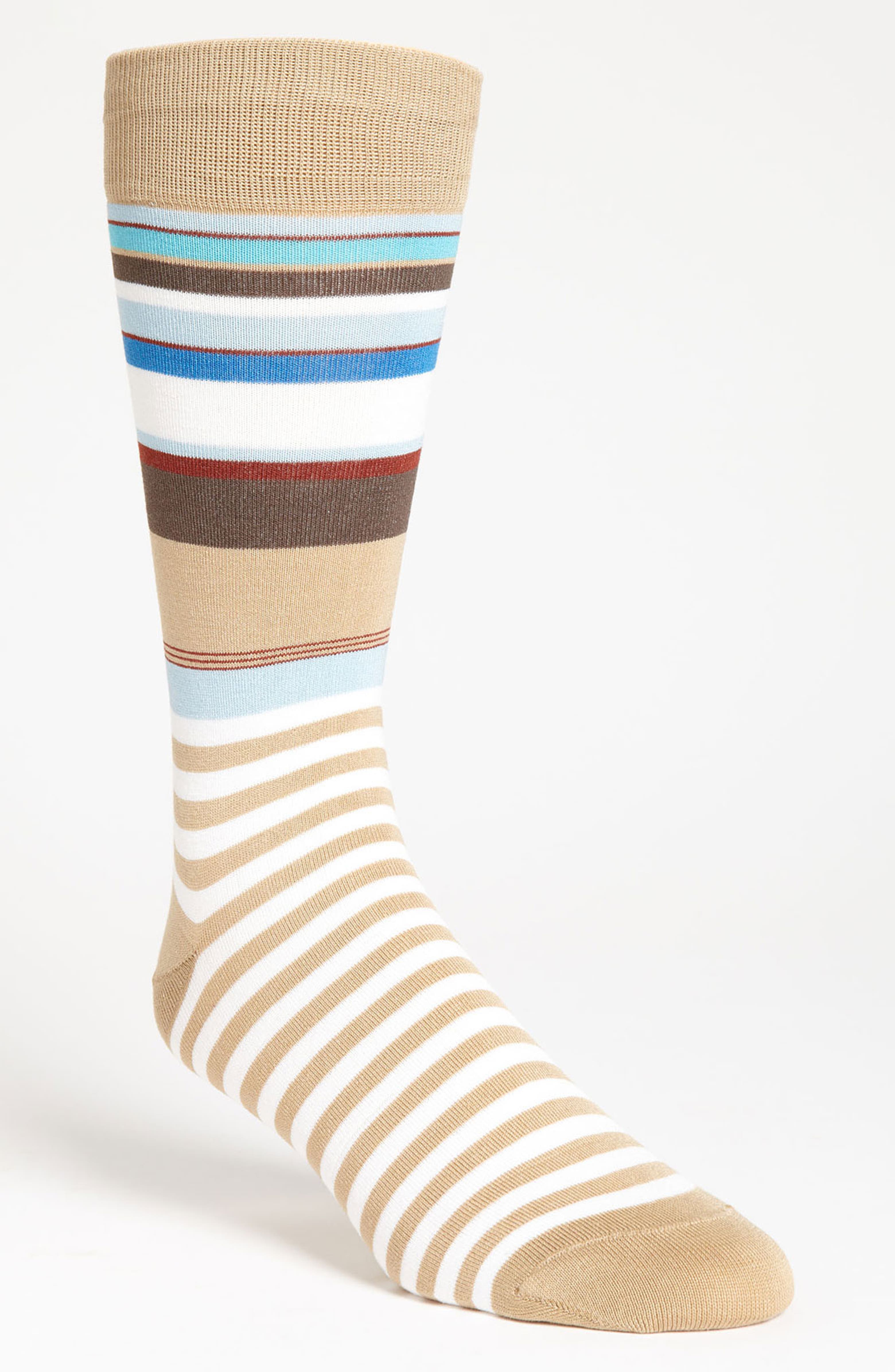 Bugatchi Multistripe Socks | Nordstrom