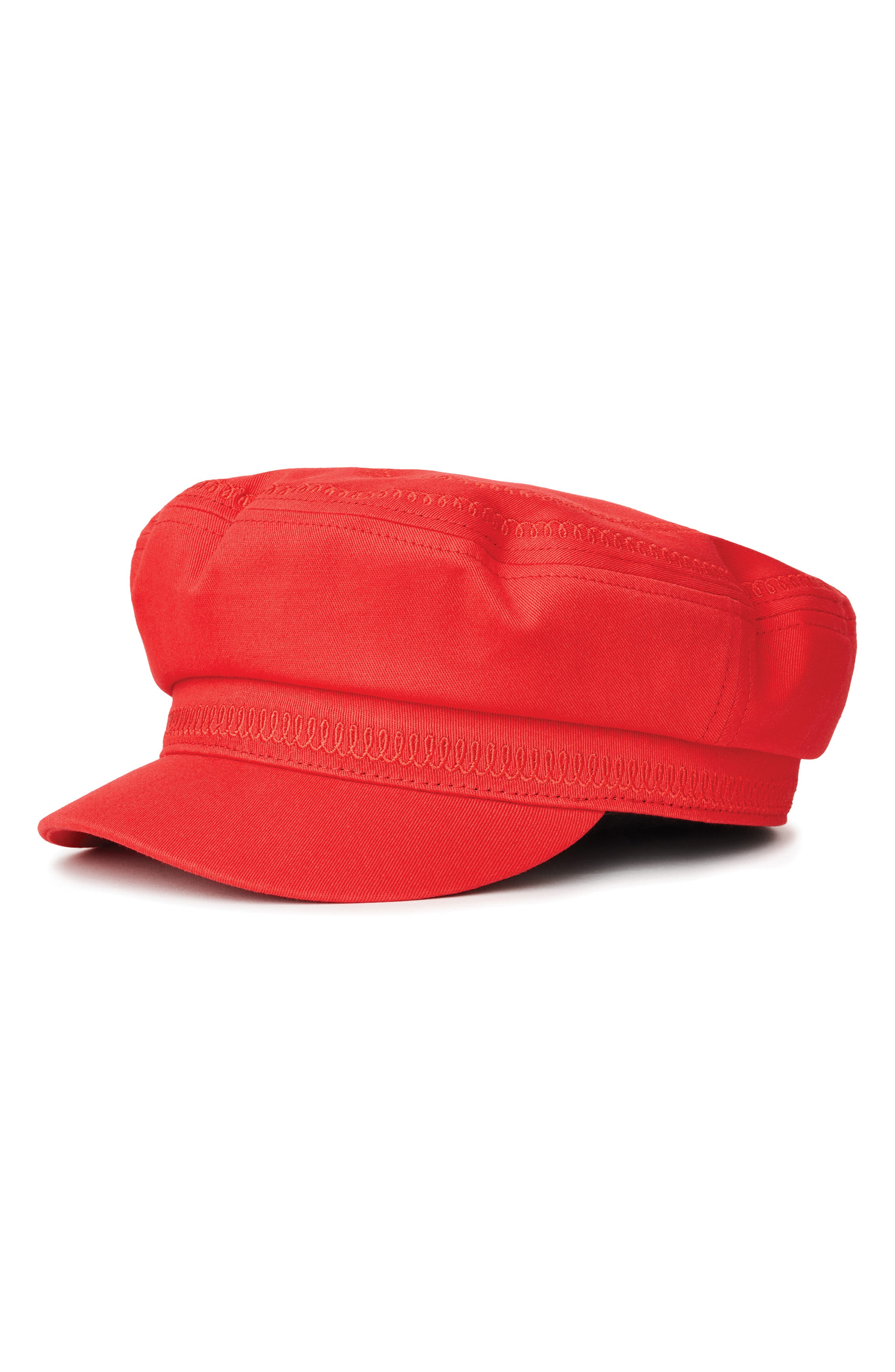 red fiddler cap
