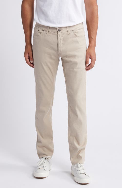 Chuck Modern Fit Linen & Cotton Five-Pocket Pants in Cosy Linen