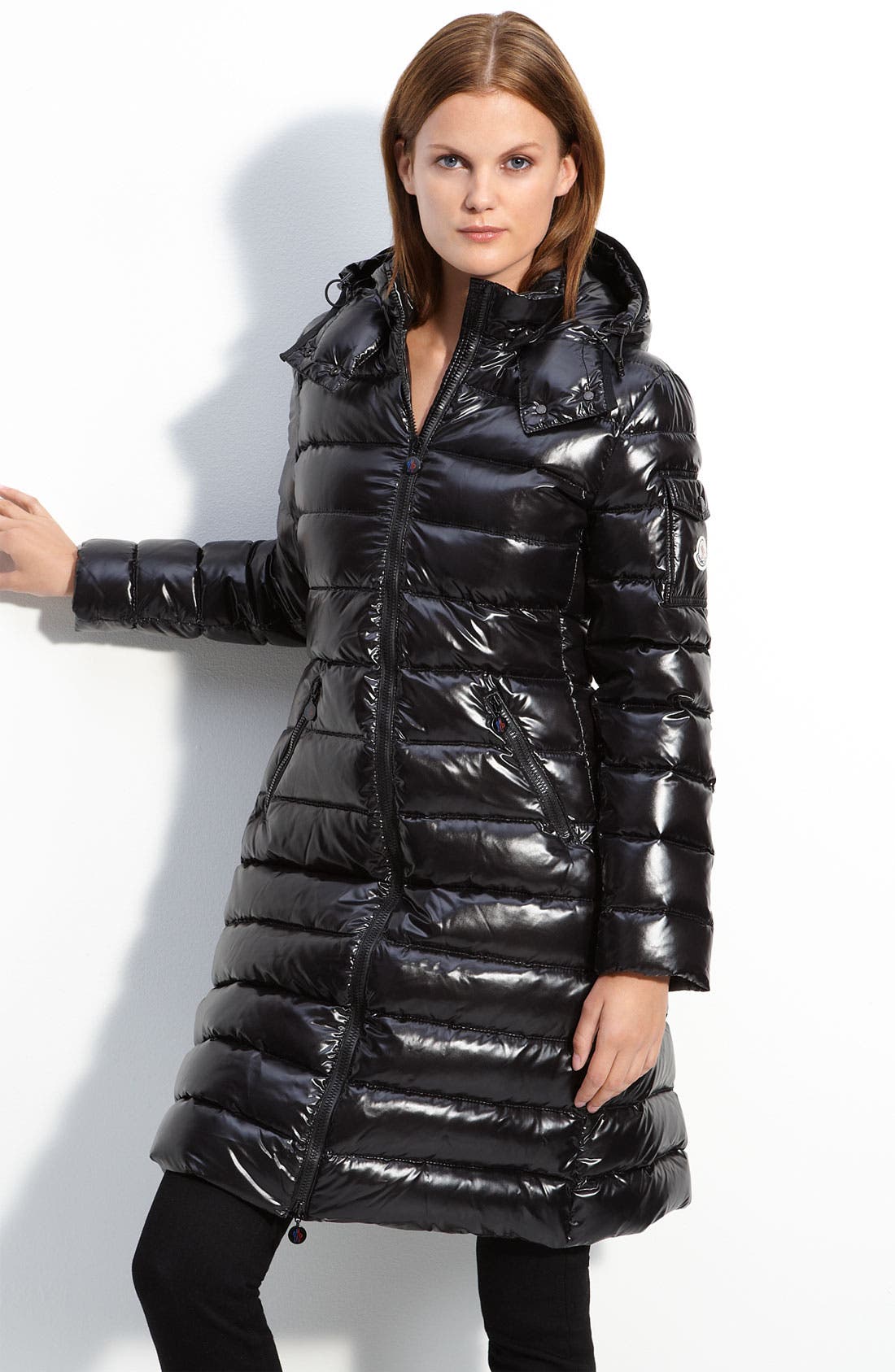 Moncler 'Moka' Quilted Down Coat 