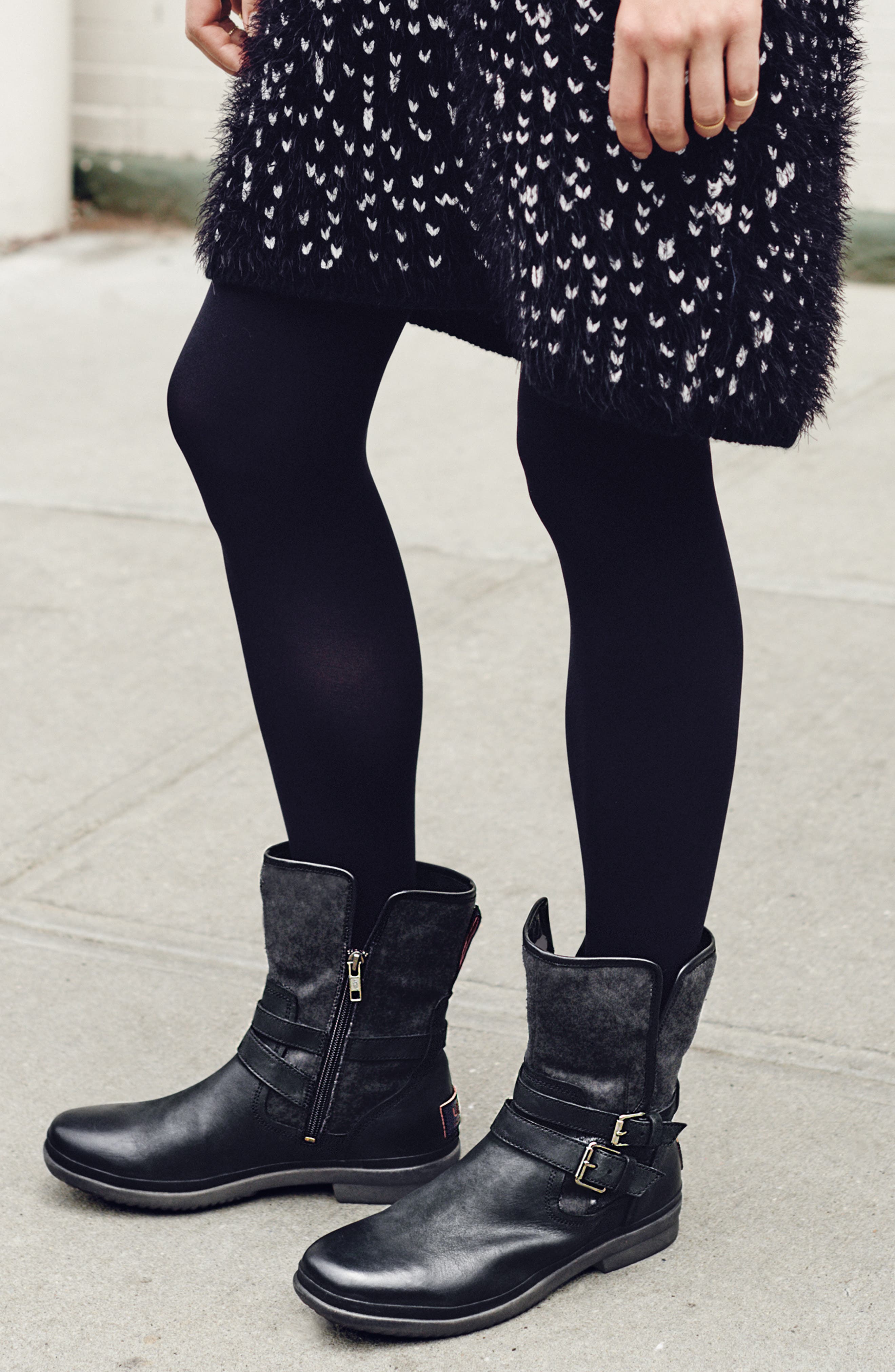 pointed long boots