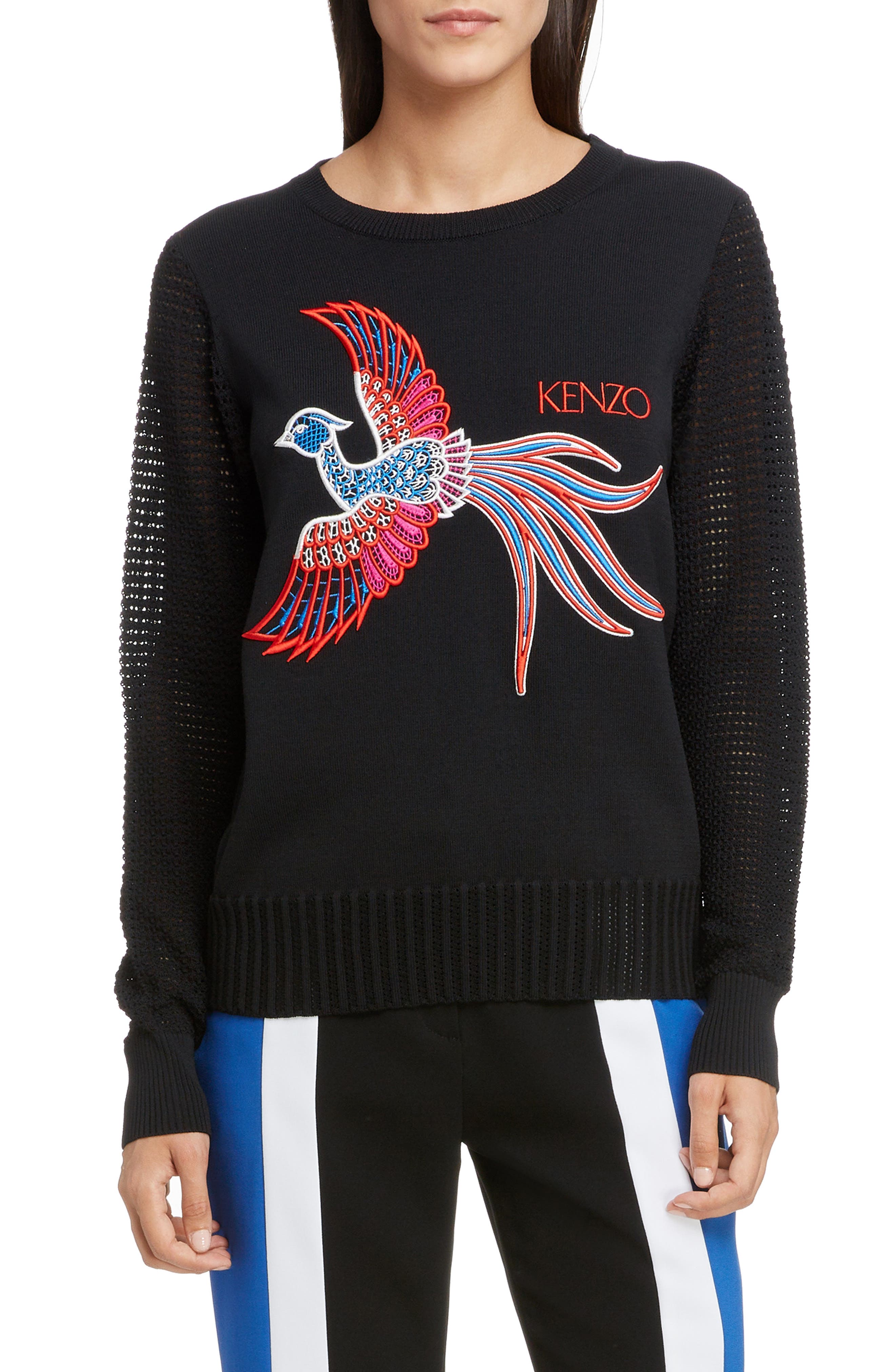 kenzo bird sweater