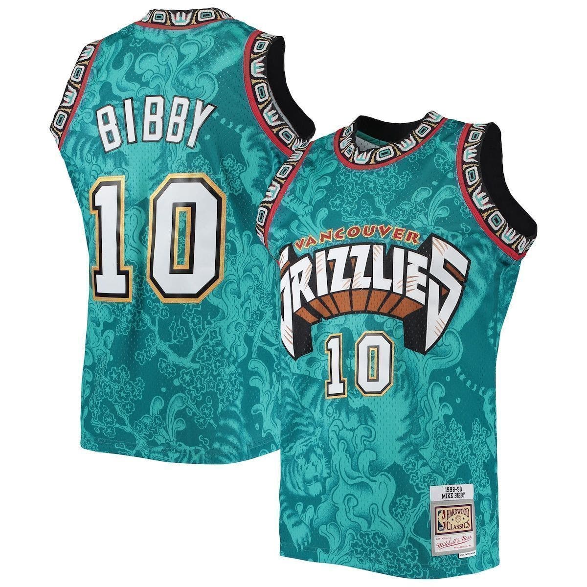 turquoise grizzlies jersey