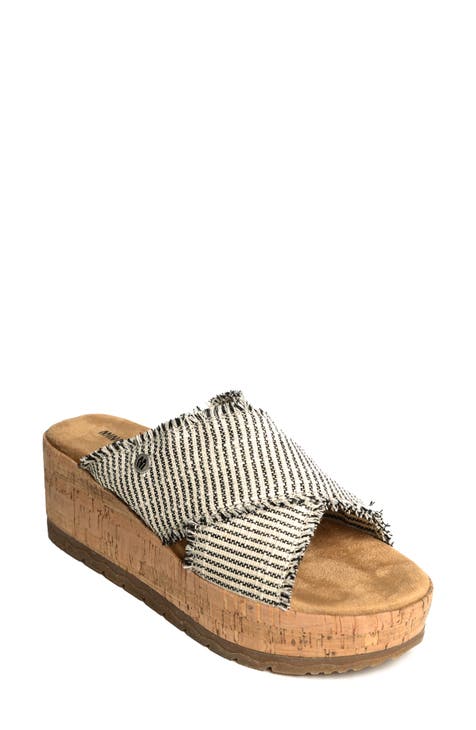 Minnetonka best sale wedge sandals