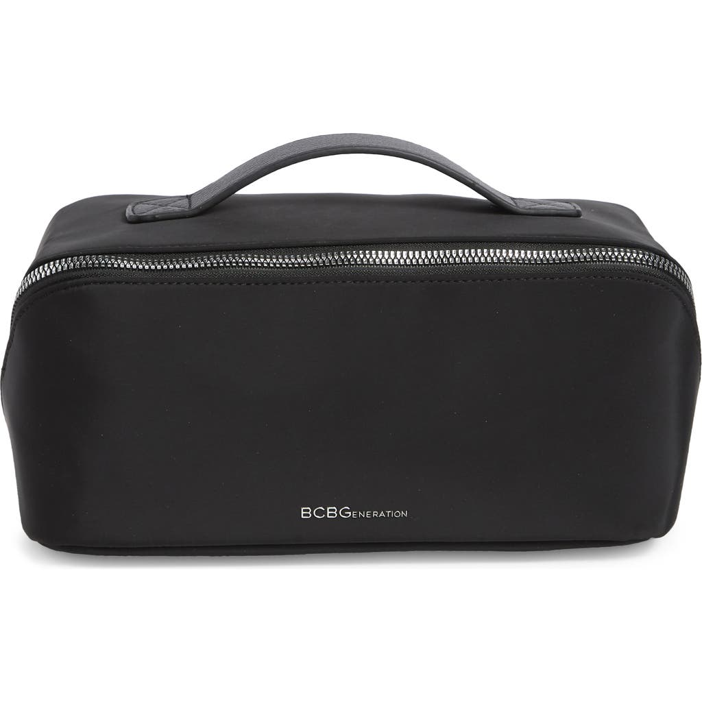 Bcbg Fold Out Cosmetic Case In Black