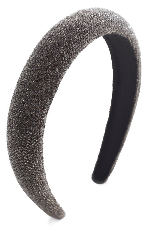 MANGO Crystal Headband in Grey at Nordstrom