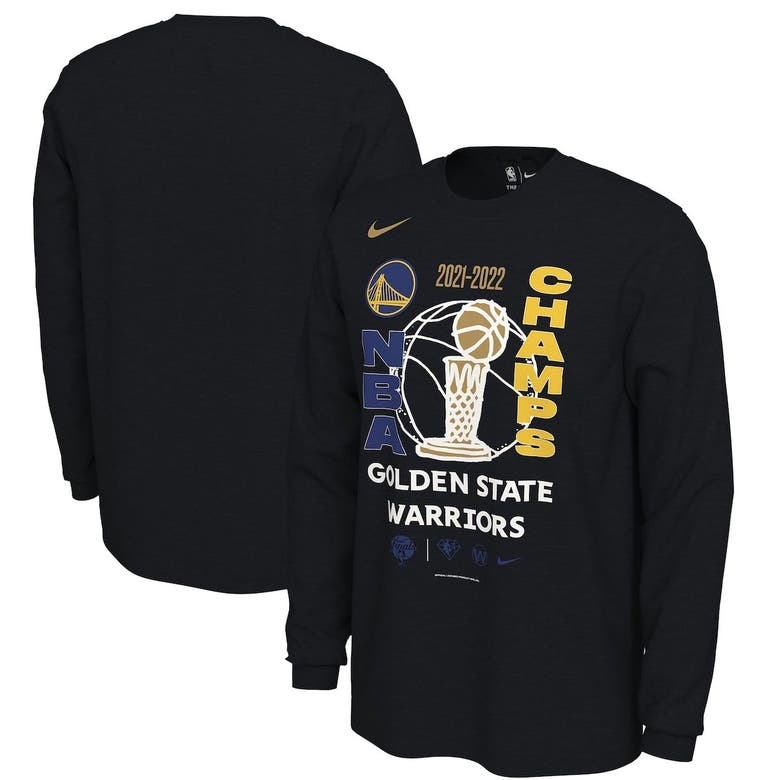 Golden State Warriors Nike Toddler 2022 NBA Finals Champions Locker Room  T-Shirt - Black