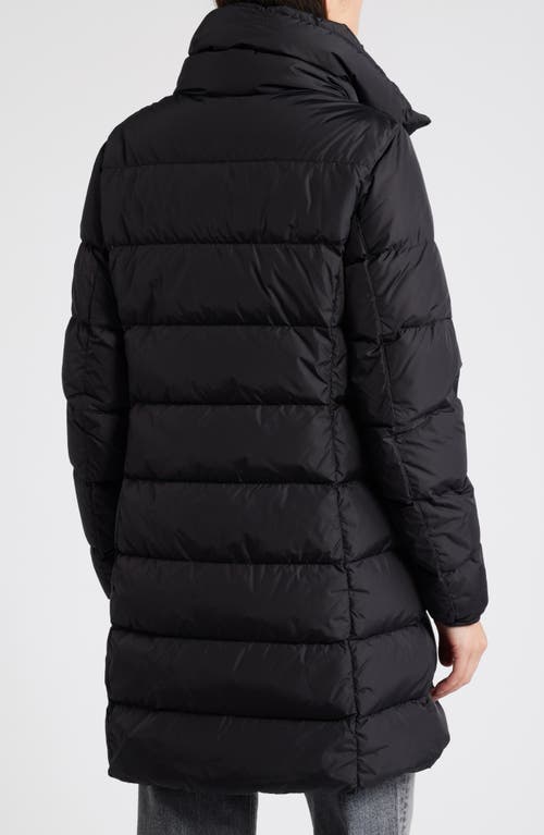 Parajumpers Malandra Down Puffer Coat In Black