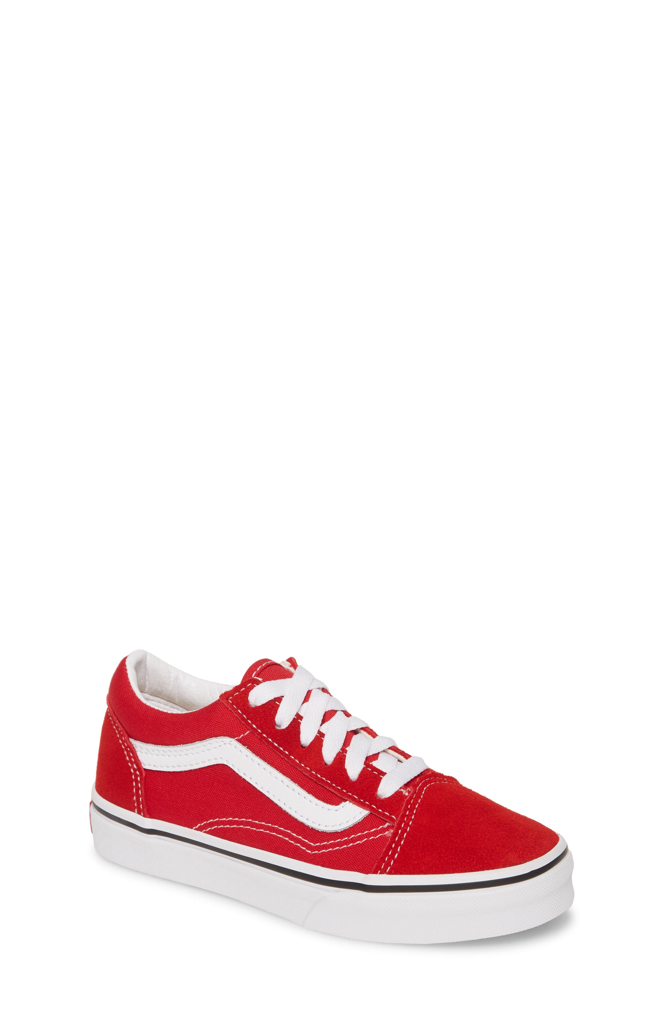 red and white vans kids