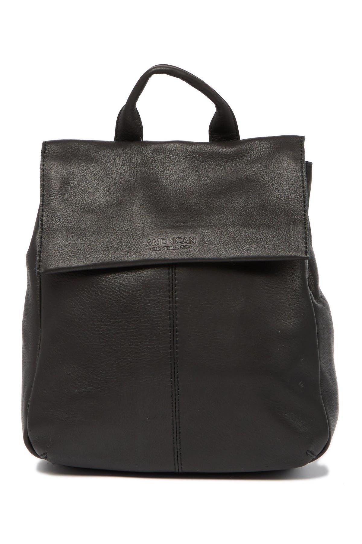AMERICAN LEATHER CO. | Liberty Leather Flap Backpack | Nordstrom Rack
