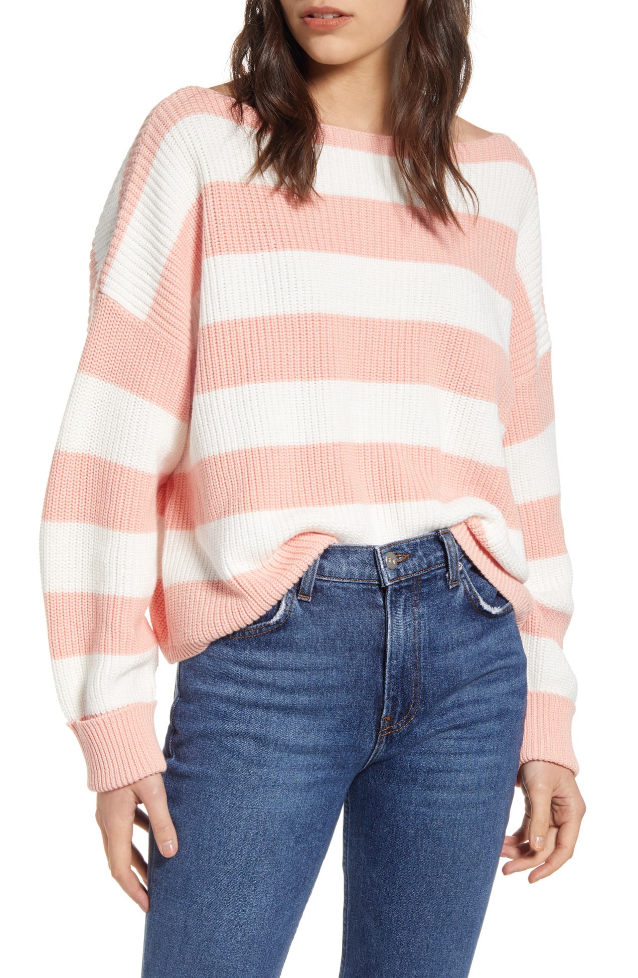 French Connection | Mozart Striped Pullover Sweater | Nordstrom Rack