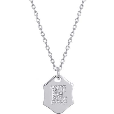 Stella + Ruby Nom De Plume Initial Pendant Necklace