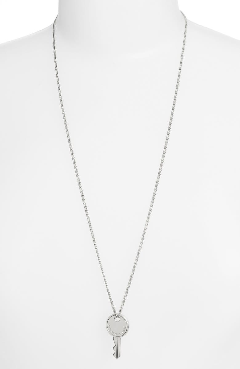 MARC BY MARC JACOBS 'Lock-In' Key Pendant Necklace | Nordstrom