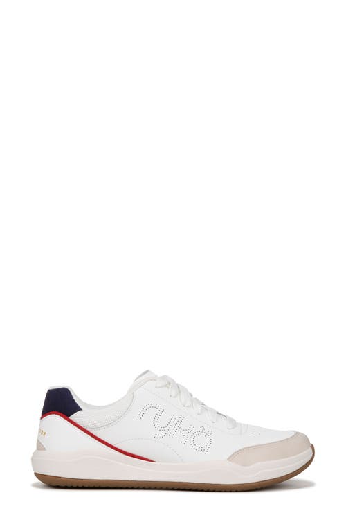 Ryka Courtside Pickleball Sneaker In White Navy