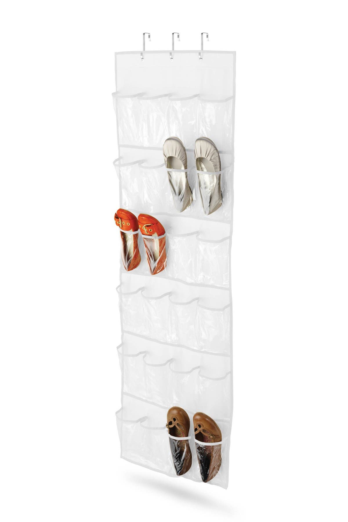 over the door shoe rack on Honey Can Do White 24 Pocket Over The Door Shoe Organizer Nordstrom Rack