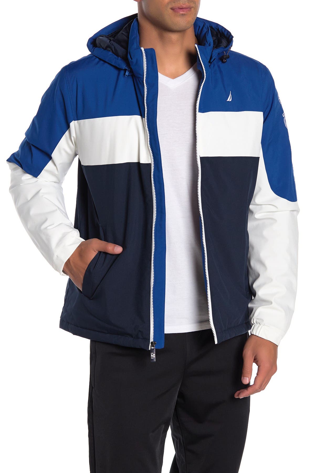 nautica water resistant active stretch jacket