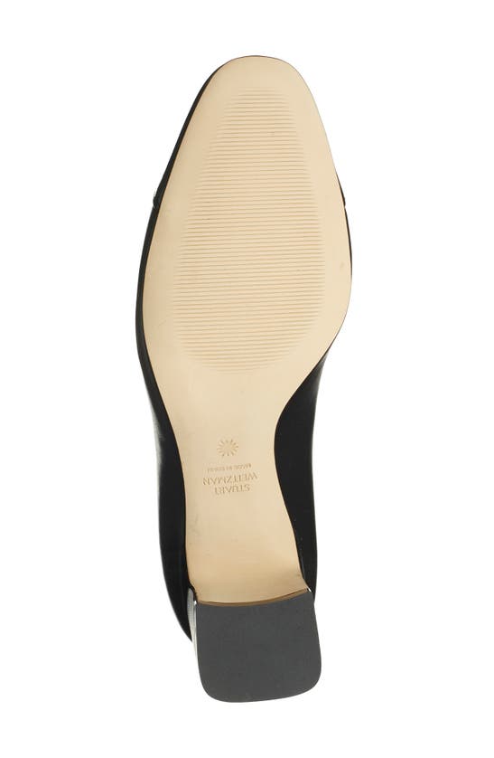 Stuart Weitzman Flareblock 60 Pump In Black