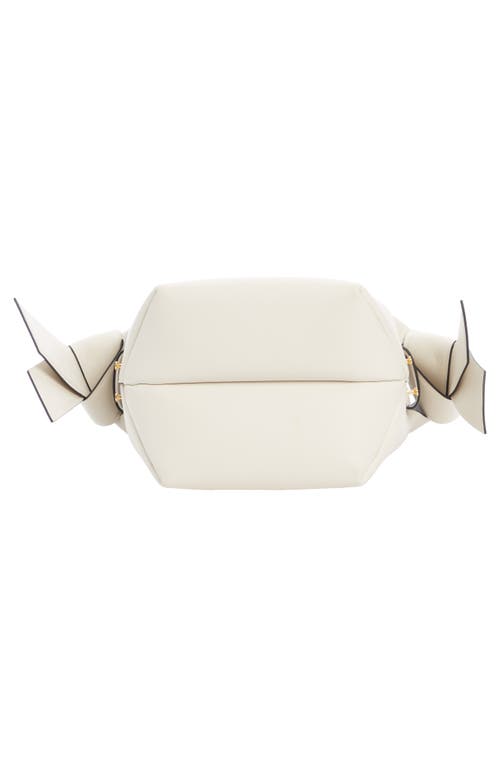 Acne Studios Musubi Mini Bag In White/black
