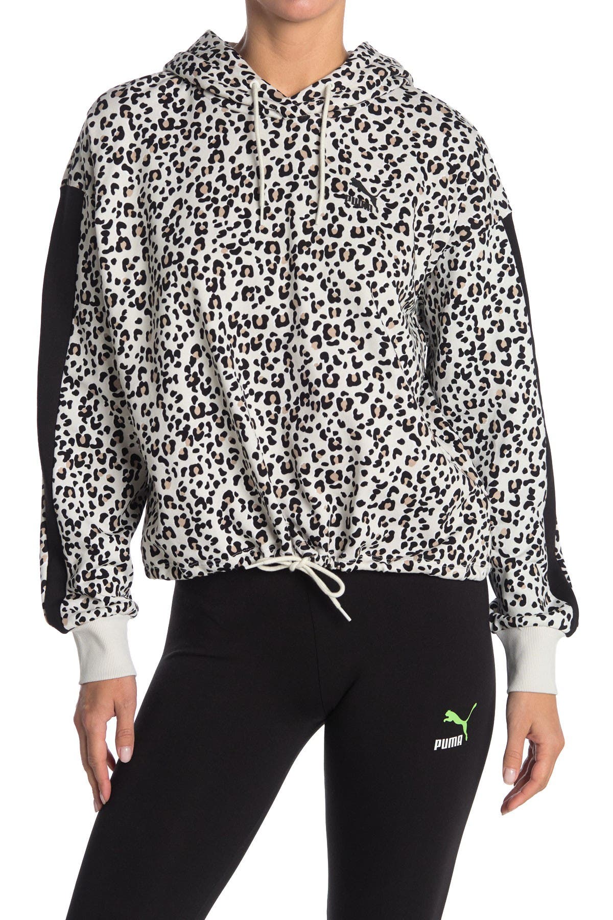 puma animal print hoodie